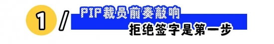 PIP成为大厂裁员新路数,职场人如何破招?(图1) PIP成为大厂裁员新路数,职场人如何破招?(图1)