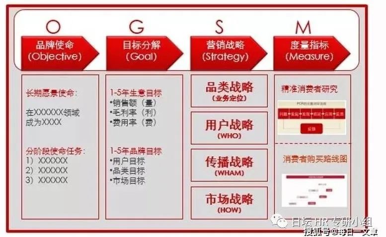 2个战略规划框架工具- OGSM 和 GOST