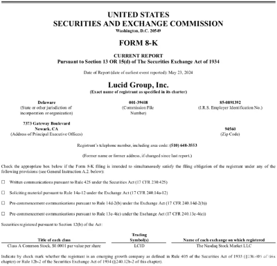 Lucid汽车宣布裁员6%应对市场挑战，新势力车企陷生存困境(图1)