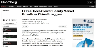 失去“第一”，欧莱雅“一把手”发话了(图1)